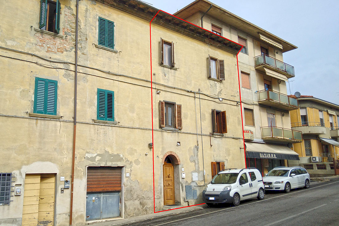 Aste   Abitazione di tipo economico  - Appartamento a Laterina Pergine Valdarno in fraz. Ponticino