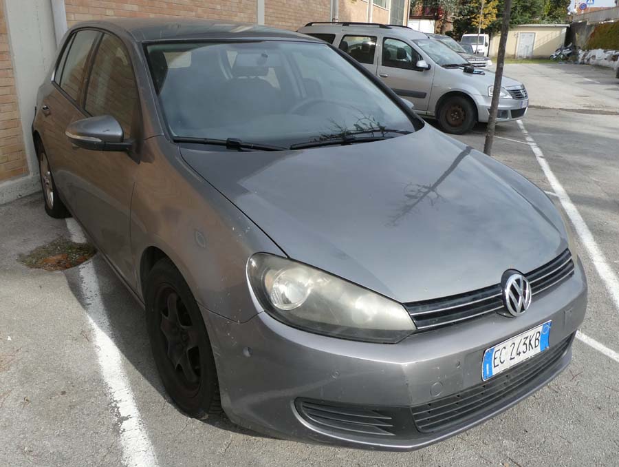Aste   Autovetture  - Lotto 7) - Autoveicolo Vw golf anno 2010   GARA ONLINE 24 OTTOBRE 2025