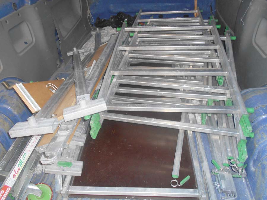 Aste   Macchinari per l'industria poligrafica, editoriale e affini  - Lotto 18) Trabattello alluminio    GARA ONLINE 26 NOVEMBRE 2025