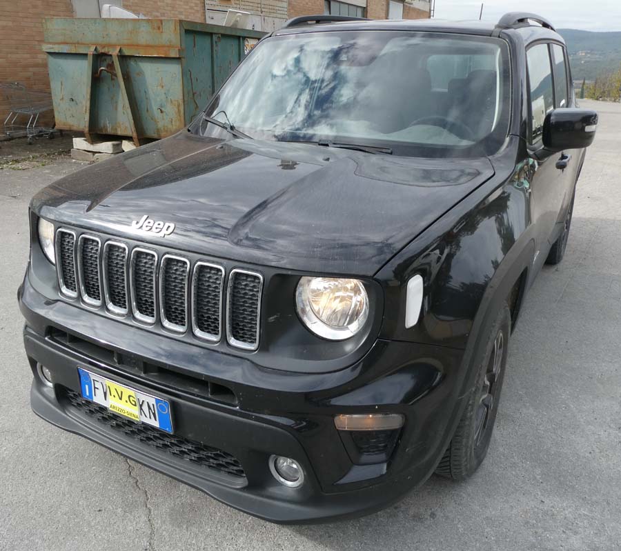 Aste   Autovetture  - Autovettura JEEP RENEGADE anno 2019   