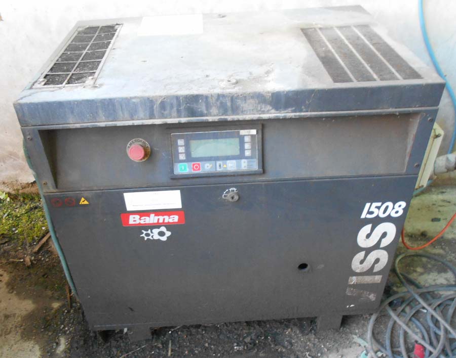 Aste   Attrezzature ed utensili  - 18) Compressore Balma con essiccatore e serbatoio    GARA ONLINE 27 GENNAIO 2026