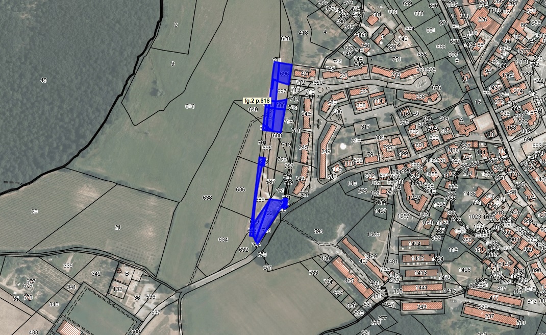 Aste   Lotto edificabile  - Area lottizzata in Monteriggioni, loc. Castellina Scalo - LOTTO 3